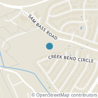 Map location of 2605 Sam Bass Road #6, Round Rock, TX 78781