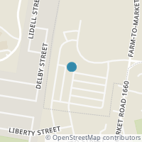 Map location of 1001 East Street, Hutto, TX 78634