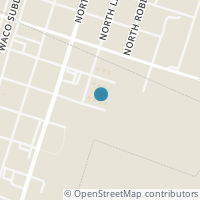 Map location of 406 W Jackson St, Bartlett TX 76511