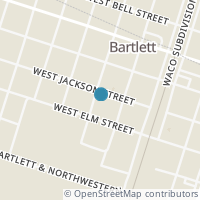 Map location of 302 W Aisne #7, Bartlett TX 76511
