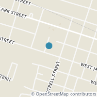 Map location of 746 W Jackson St, Bartlett TX 76511