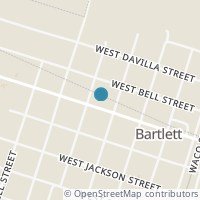 Map location of 432 E Clark St, Bartlett TX 76511