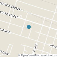 Map location of 825 W Clark St, Bartlett TX 76511