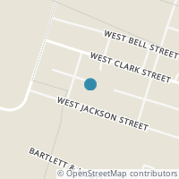 Map location of 1300 W Pietzsch St, Bartlett TX 76511