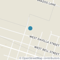 Map location of 330 N Bowie St, Bartlett TX 76511