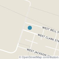 Map location of 1444 W Clark St, Bartlett TX 76511