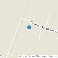 Map location of 2188 County Road 404 Loop, Bartlett TX 76511