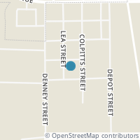 Map location of 406 Lea St, Eldorado TX 76936