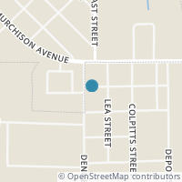 Map location of 200 Denny St, Eldorado TX 76936