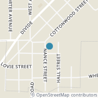 Map location of 608 Nance St, Eldorado TX 76936