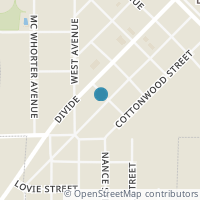 Map location of 501 SW Main St, Eldorado TX 76936
