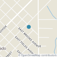Map location of 105 E Dorris Ave, Eldorado TX 76936