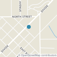 Map location of 604 N Divide St, Eldorado TX 76936