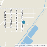 Map location of 404 Colorado Ave, Eldorado TX 76936