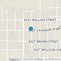 Map location of 721 N Cammack Ave, Sierra Blanca TX 79851