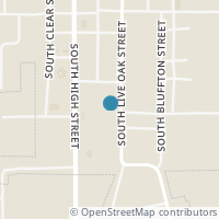 Map location of 1004 S Live Oak St, San Saba TX 76877