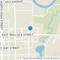 Map location of 108 N Water St, San Saba TX 76877