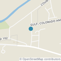 Map location of 231 County Road 104, San Saba TX 76877