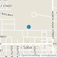 Map location of 112 W Pecan St, San Saba TX 76877