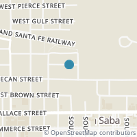 Map location of 505 W Stoney St, San Saba TX 76877