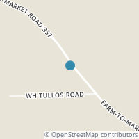 Map location of 5728 Fm 357, Apple Springs TX 75926