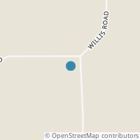 Map location of 525 Willis Rd, Apple Springs TX 75926