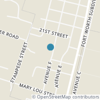 Map location of 1208 Avenue F, Moody TX 76557