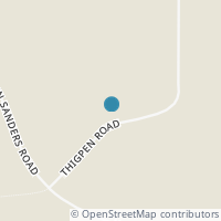 Map location of 2068 Thigpen Rd, Pollok TX 75969