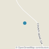 Map location of 16316 County Road 224, Oakwood TX 75855