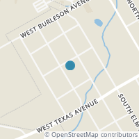 Map location of 214 N Waco St, Mart TX 76664