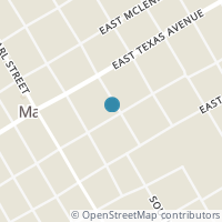 Map location of 116 S Smyth St, Mart TX 76664