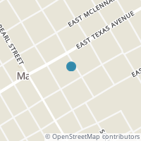 Map location of 112 S Smyth St, Mart TX 76664