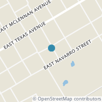 Map location of 204 S Goddard St, Mart TX 76664