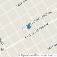 Map location of 114 N Lumpkin St, Mart TX 76664