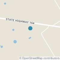 Map location of 7339 Highway 164 W, Mart TX 76664