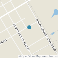 Map location of 1500 E Navarro Ave, Mart TX 76664