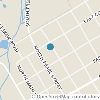 Map location of 315 N Criswell St, Mart TX 76664