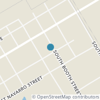 Map location of 120 S Booth St, Mart TX 76664