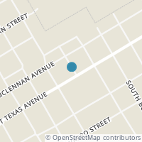 Map location of 1113 E Texas Ave, Mart TX 76664