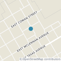Map location of 215 N Goddard St, Mart TX 76664