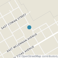Map location of 213 N Emerson St, Mart TX 76664