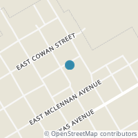 Map location of 220 N Goddard St, Mart TX 76664