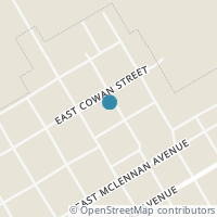 Map location of 307 N Goddard St, Mart TX 76664