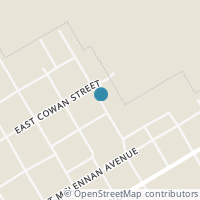 Map location of 206 Roark, Mart TX 76664