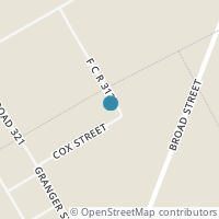 Map location of 1013 Cox St, Oakwood TX 75855