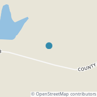 Map location of 190 Fcr 333, Oakwood TX 75855