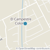 Map location of 11608 Villa Del Mar Rd, El Paso TX 79927