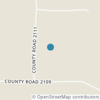 Map location of 1471 Acr 2111, Elkhart TX 75839