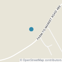 Map location of 2987 Fm 489, Oakwood TX 75855