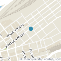 Map location of 716 Myrtle Ave #A, El Paso TX 79901